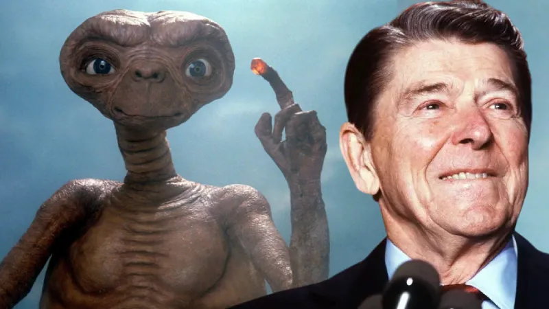 Ronald Reagan és E.T.