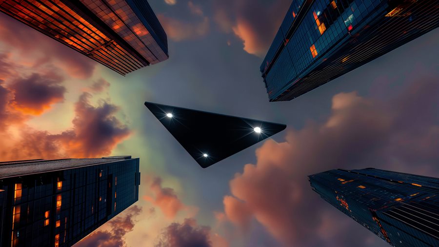 Háromszög alakú UFO