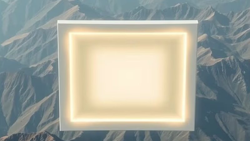 téglalap alakú UFO