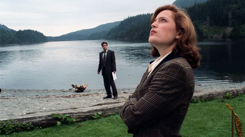 Mulder és Scully az Okoboji tó partján