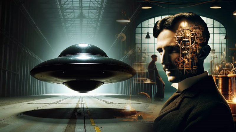 Nikola Tesla és állítólagos UFO-ja