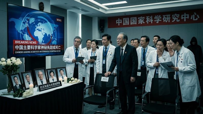 eltűnt kínai tudósok